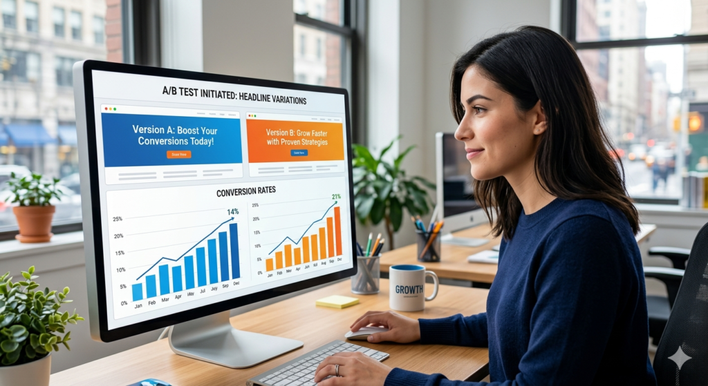 A/B testing